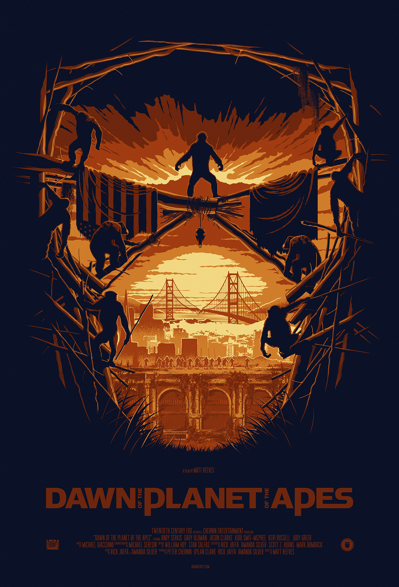 猩球崛起2：黎明之战 Dawn of the Planet of the Apes