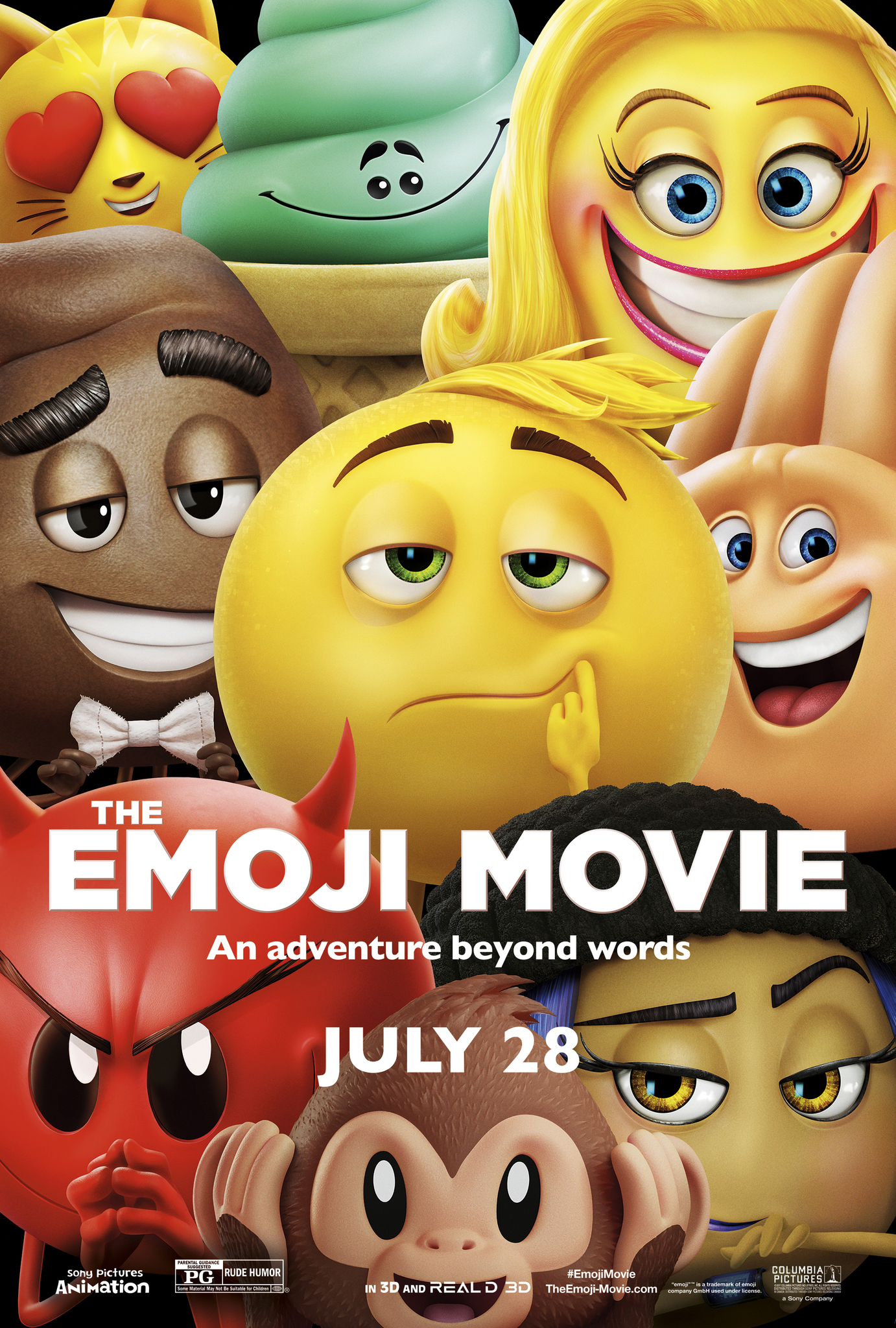 表情奇幻冒险 The Emoji Movie