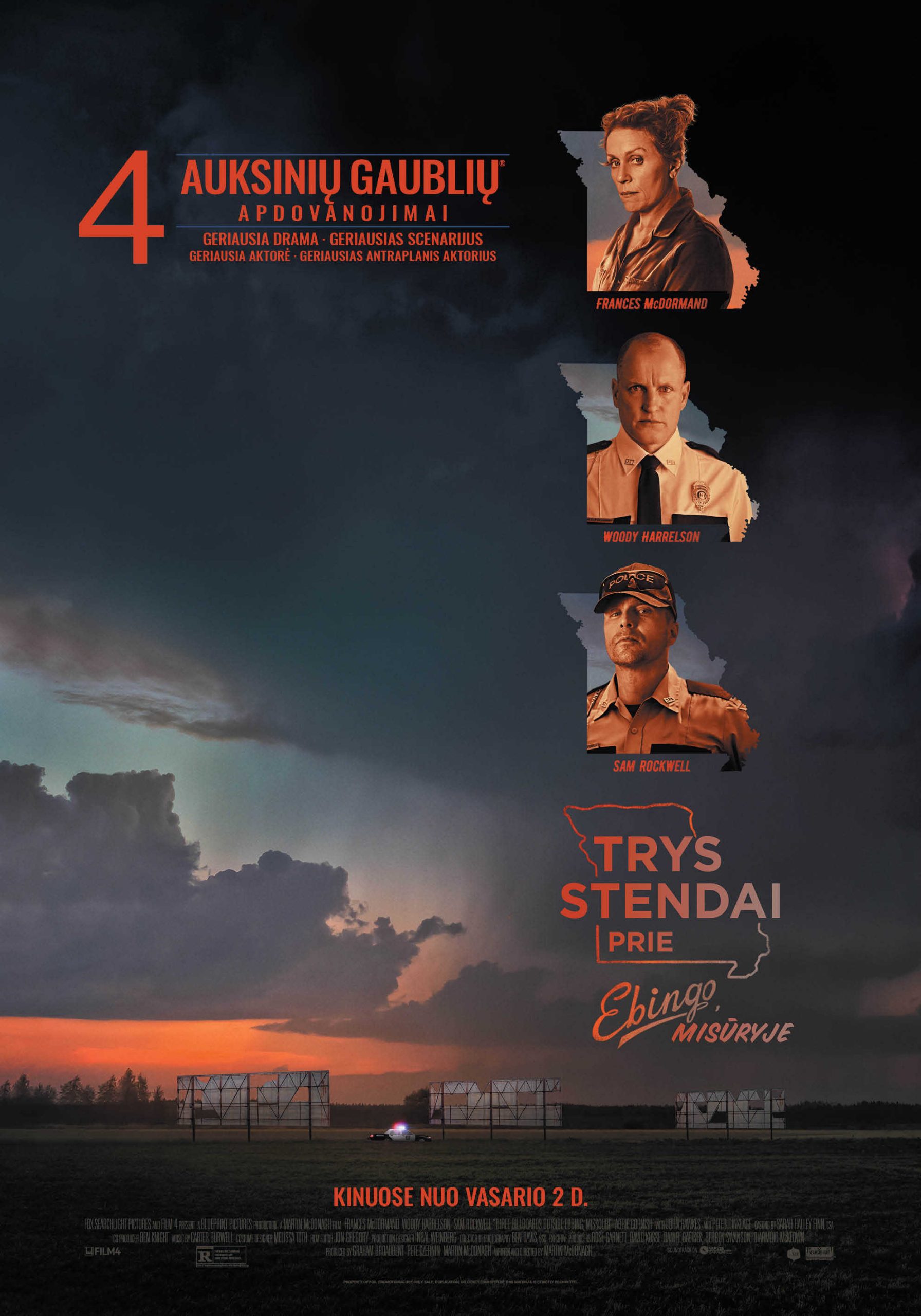 三块广告牌 Three Billboards Outside Ebbing, Missouri