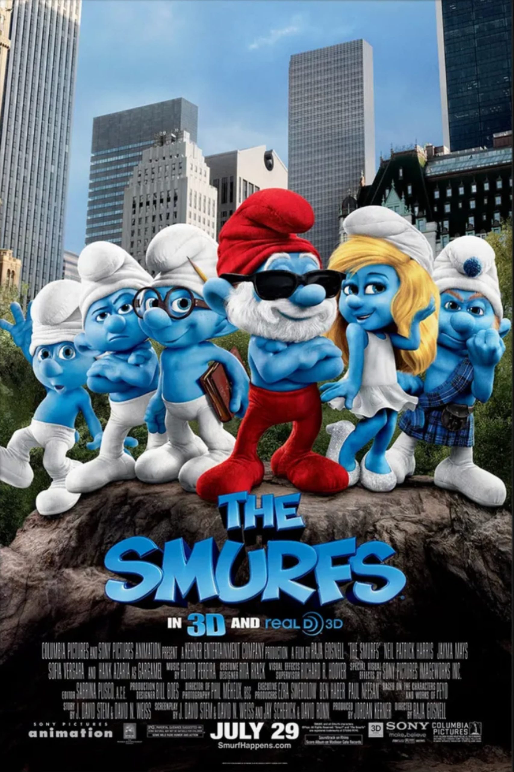 蓝精灵 The Smurfs