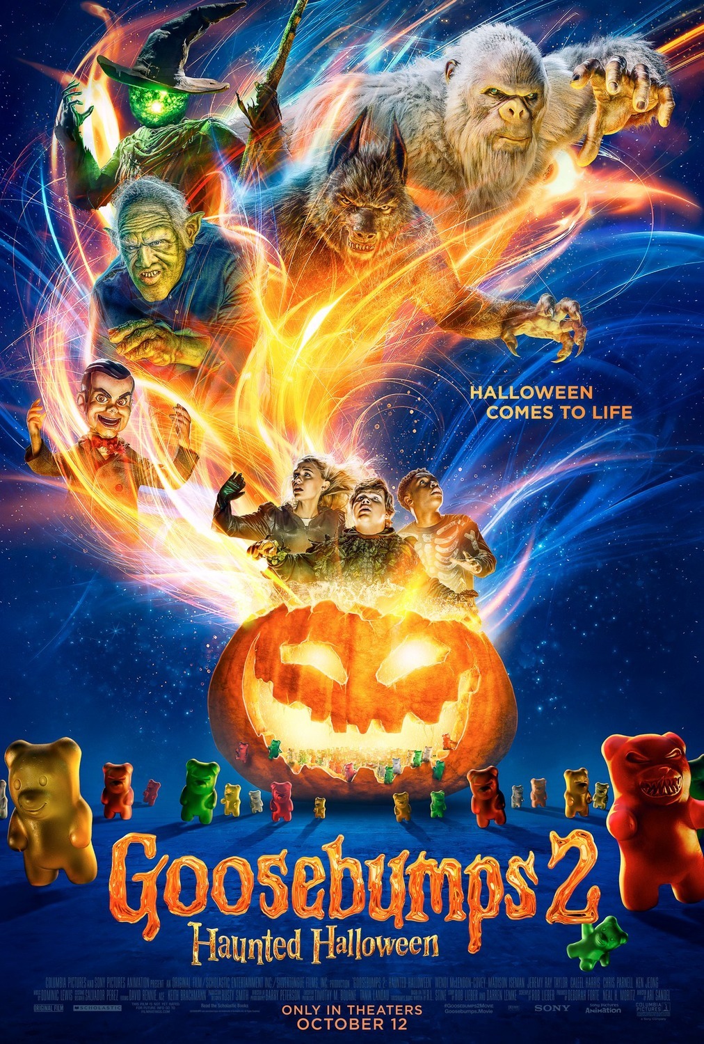 鸡皮疙瘩2：闹鬼万圣节 Goosebumps: Haunted Halloween